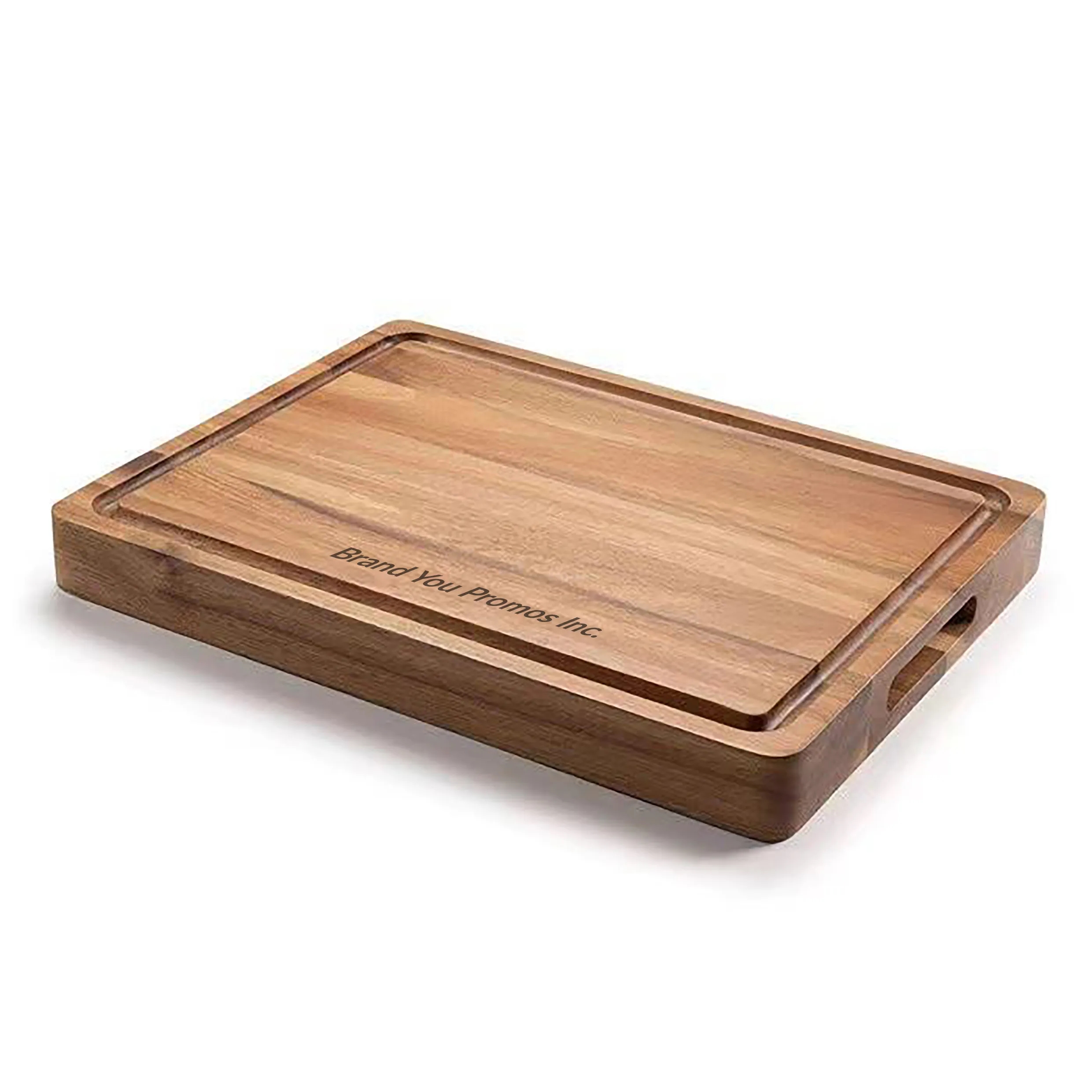 Reversible Acacia Wood Large Cutting Board with Juice Groove
