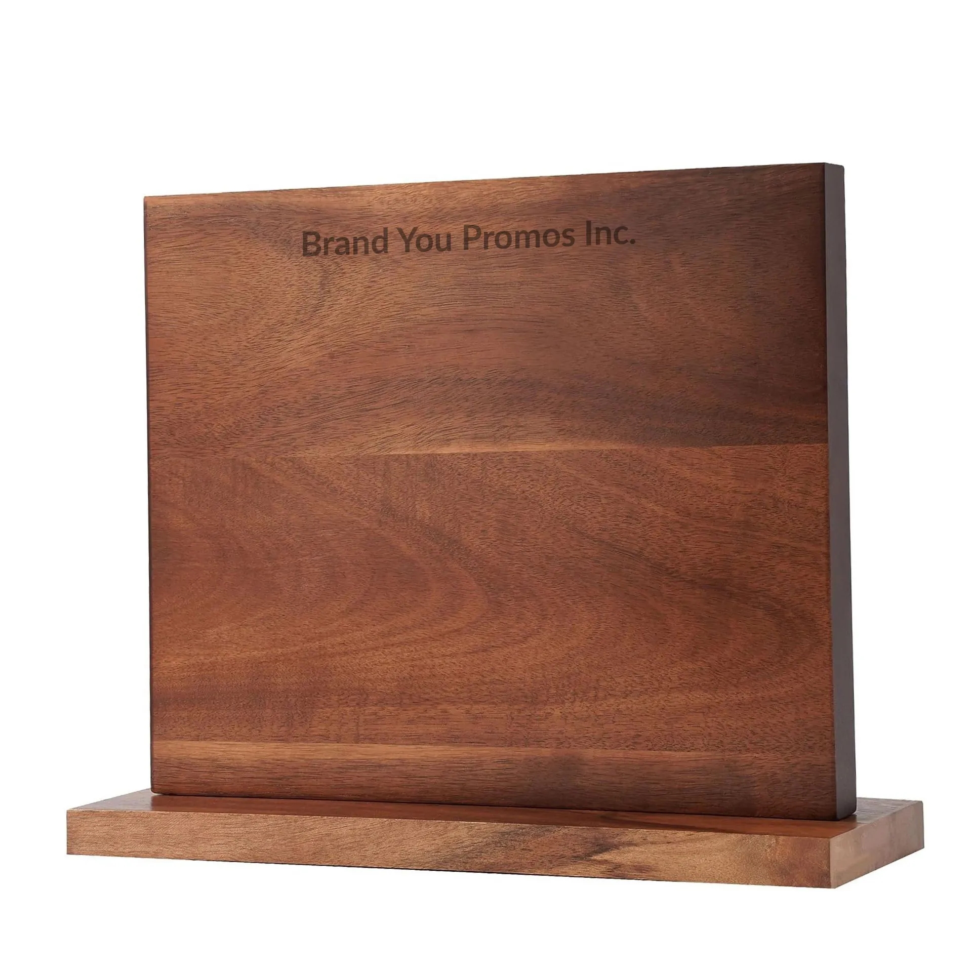 Acacia Wood Double-Sided Magnetic Knife Stand