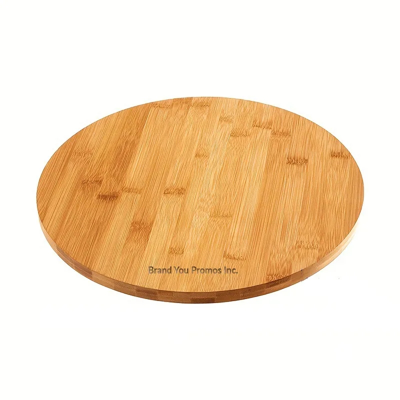 Eco-Friendly Bamboo 13.7" Lazy Susan Kitchen Organizer