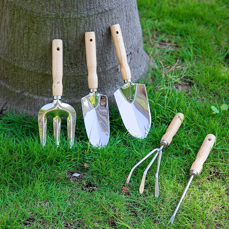 5-Piece Gardening Tool Set - Durable & Ergonomic
