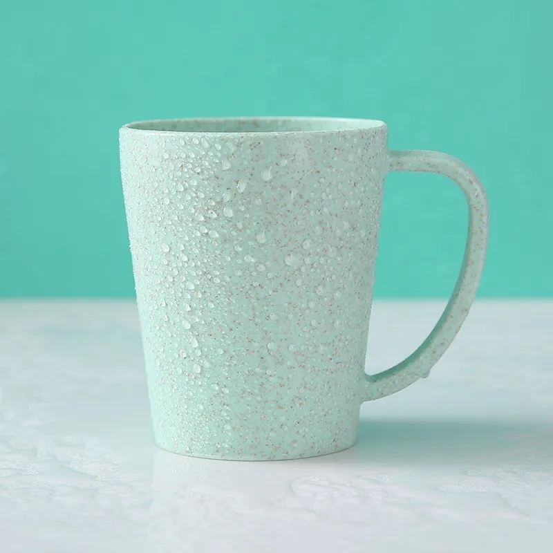 400ml Sustainable Wheat Straw Unbreakable Drinking Mug