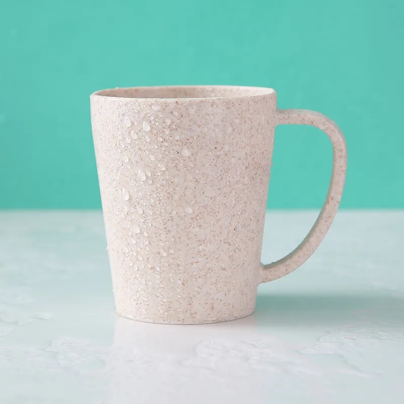 400ml Sustainable Wheat Straw Unbreakable Drinking Mug