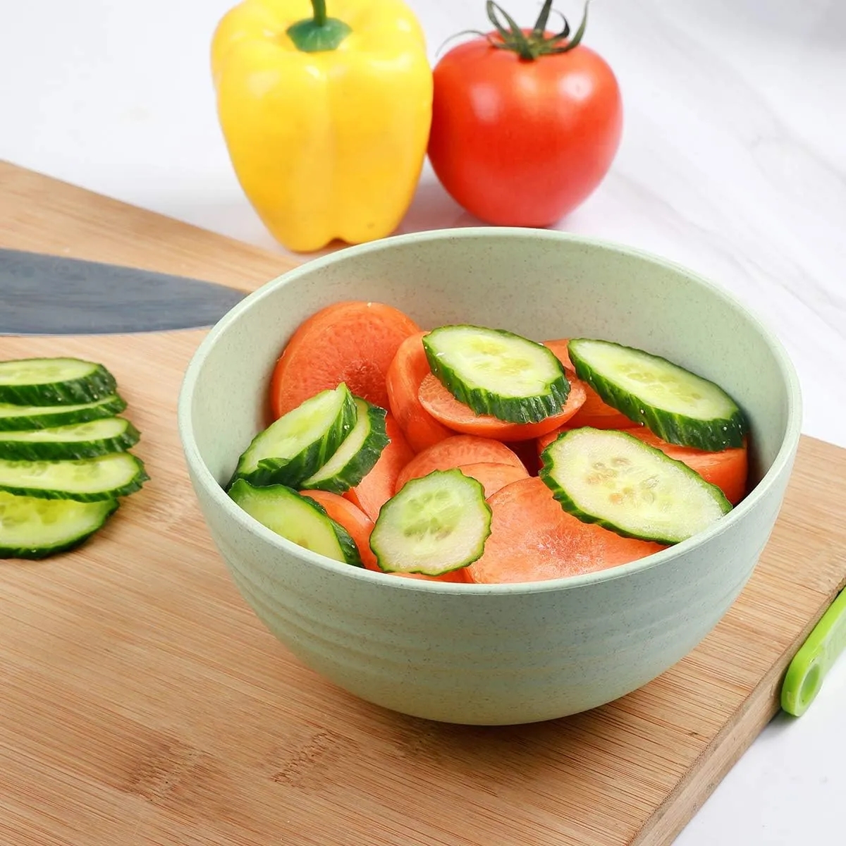 Sustainable Eco-Friendly 24oz Unbreakable Cereal Bowls