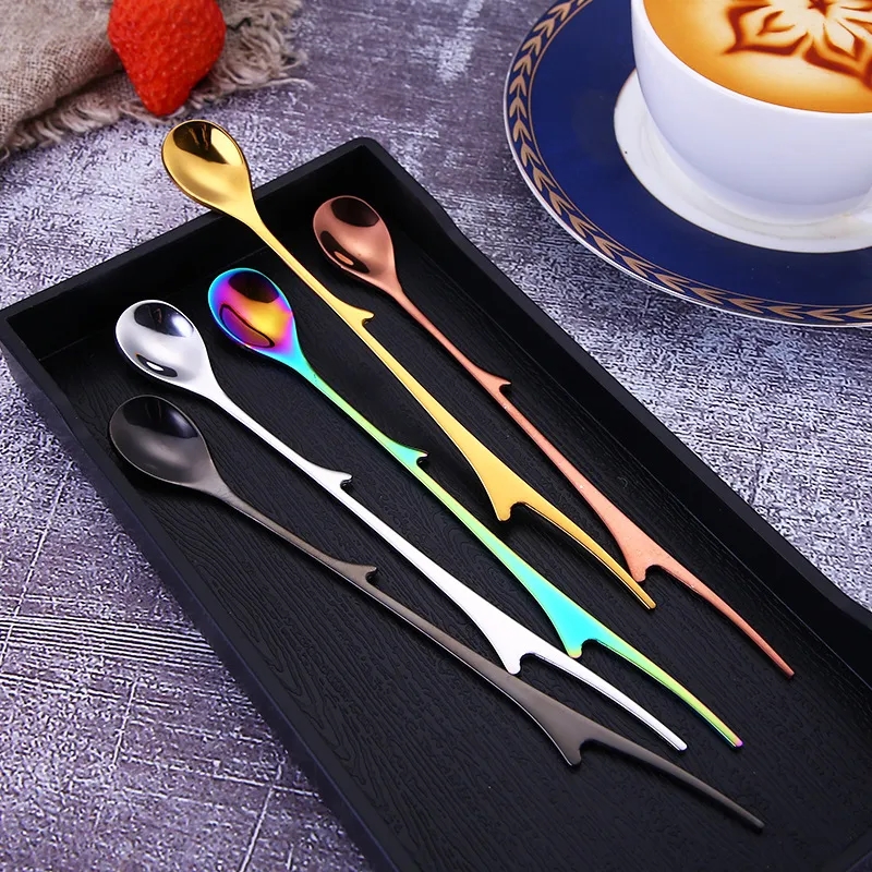Artistic Stainless Steel Tree Branch Design Spoon