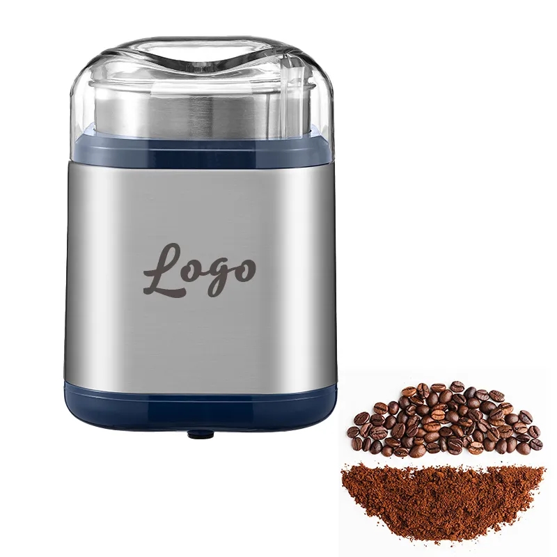 Compact Electric Grain and Coffee Bean Grinder