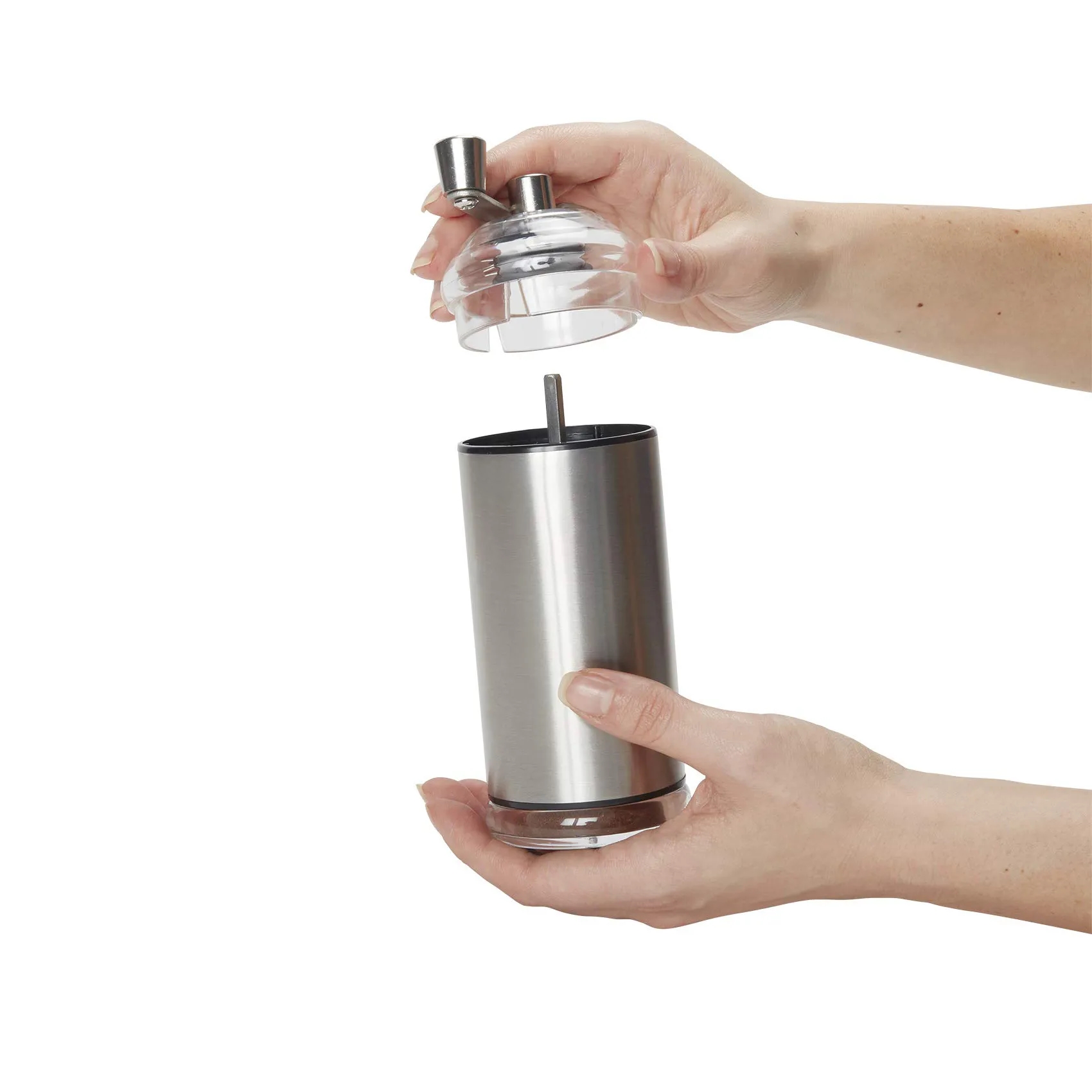 Compact Manual Coffee Grinder with Adjustable Settings