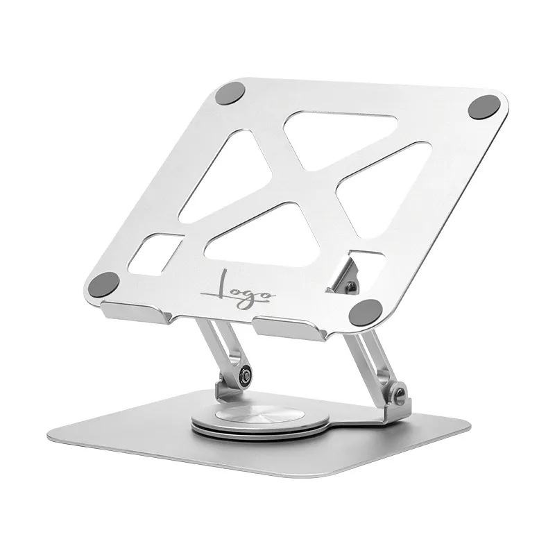 Adjustable Aluminum Laptop Stand with Enhanced Cooling