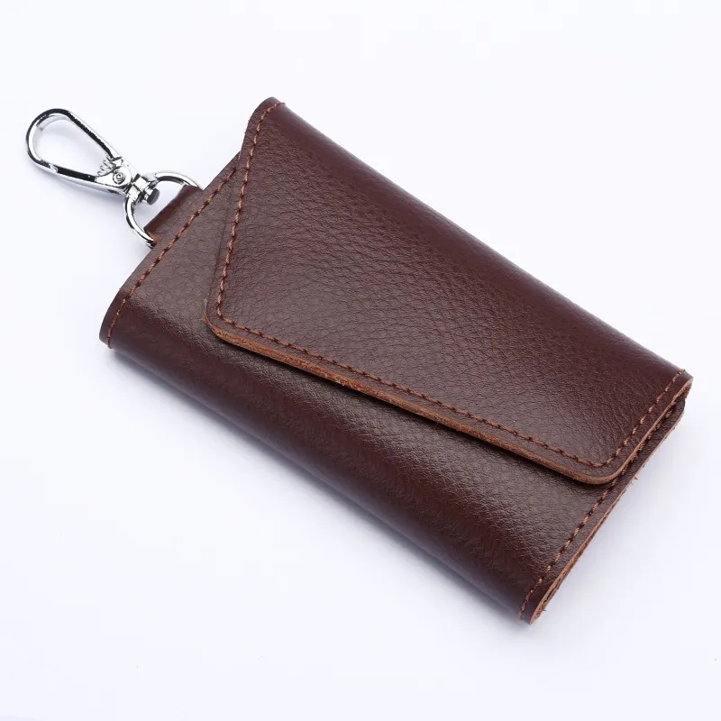 Retro Multifunctional Genuine Leather Key & Card Holder Case