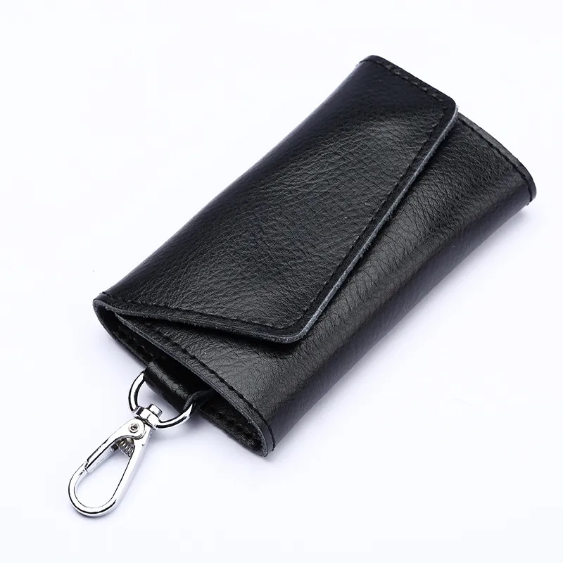 Retro Multifunctional Genuine Leather Key & Card Holder Case