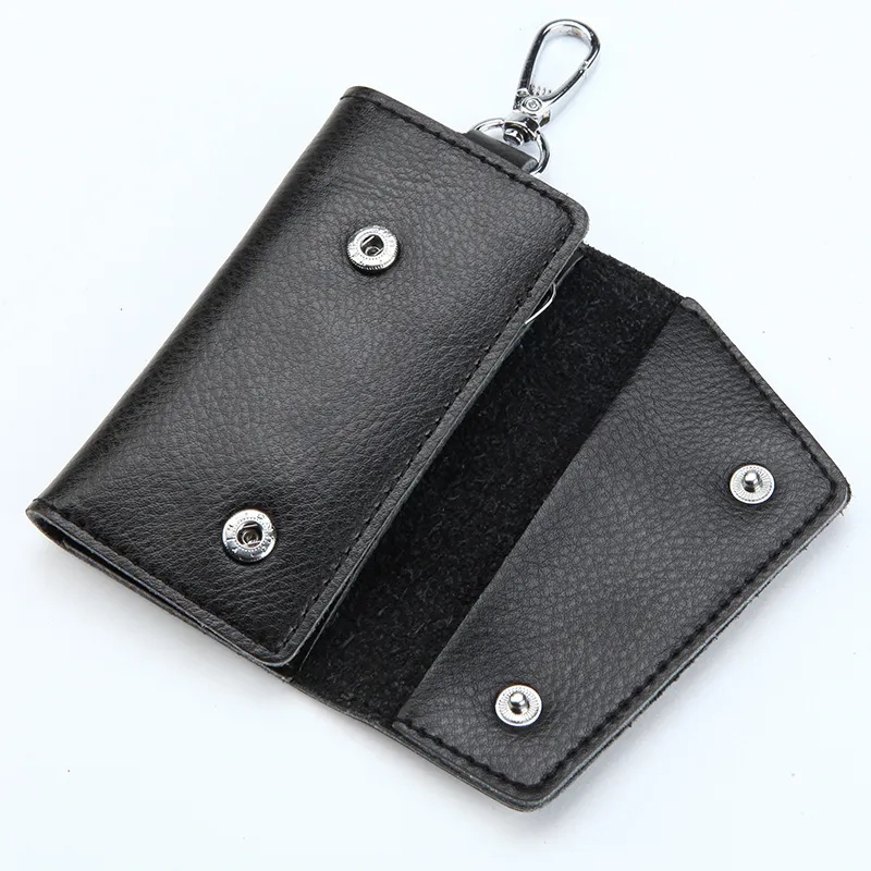 Retro Multifunctional Genuine Leather Key & Card Holder Case
