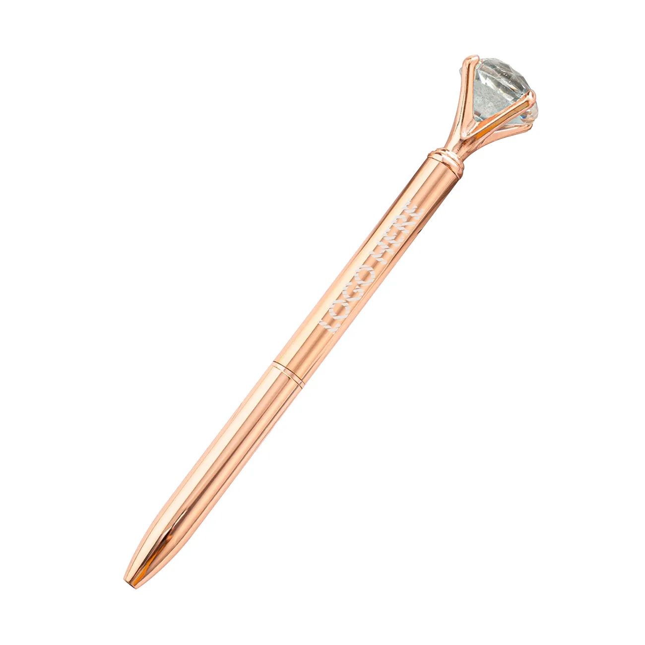 Elegant Crystal Diamond-Top Ballpoint Pen for Business Gifts