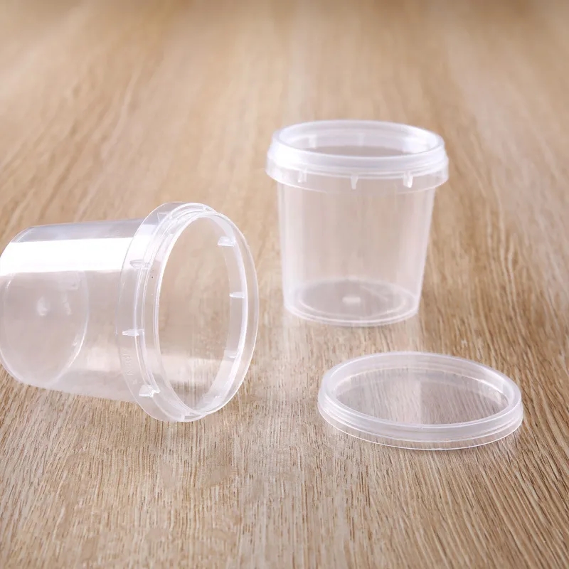 5oz PP Mini Round Container with Lid for Storage & Packaging