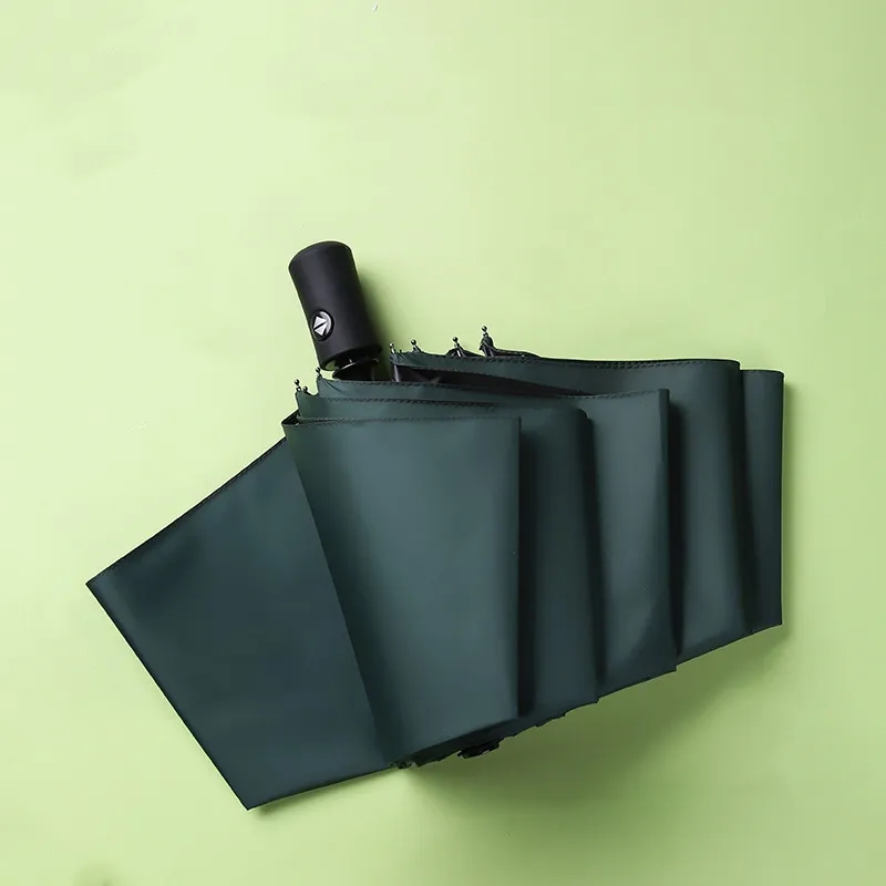Dual Weather Ready UV Protection Automatic Folding Umbrella