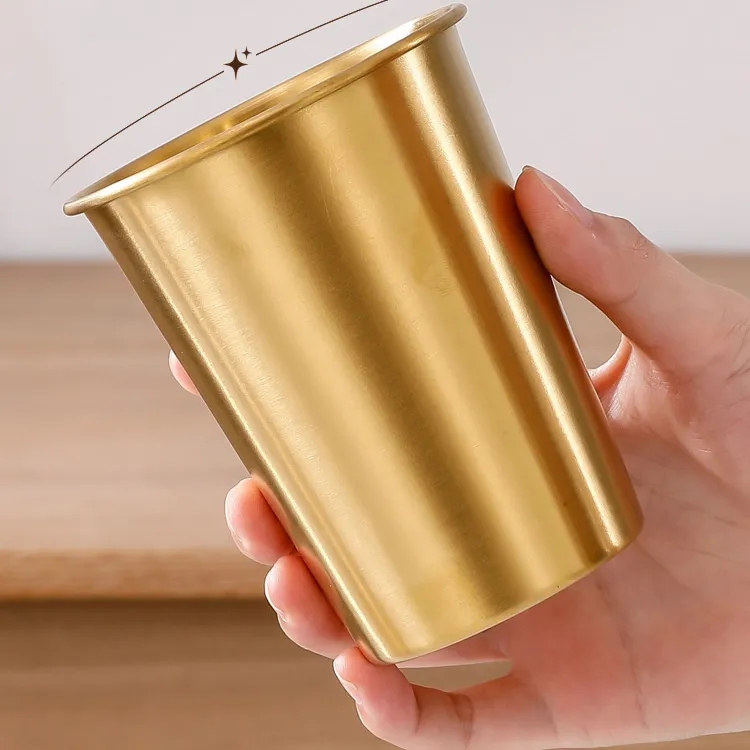 200ml Stainless Steel Outdoor Cup for Camping & Beverages