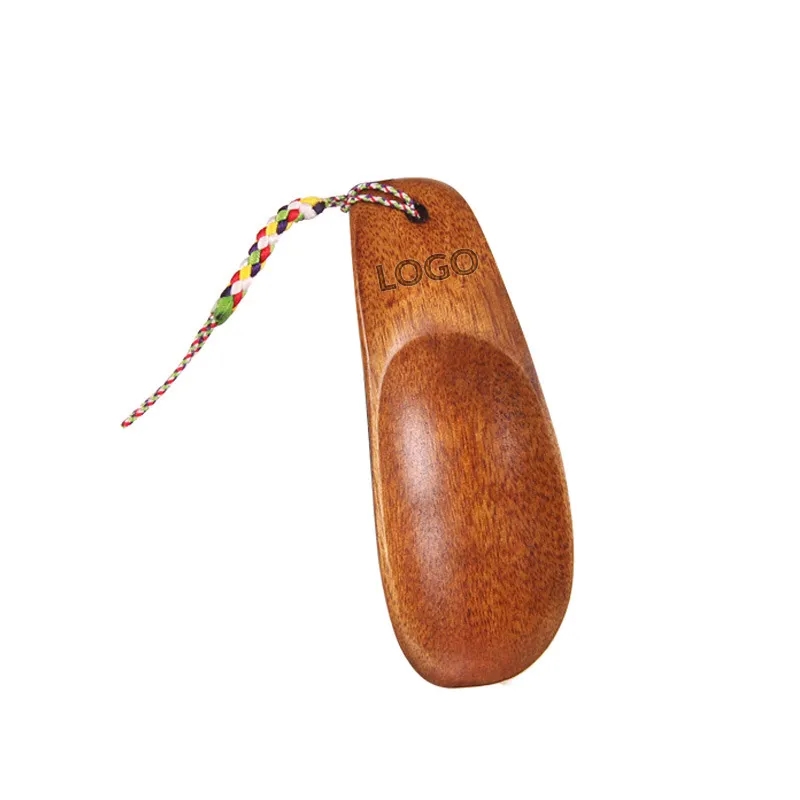 3.3" Daily Portable Mini Solid Wood Shoe Horn