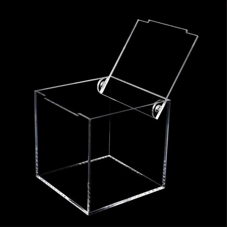 8x8x8 in High-Clarity Acrylic Display Case for Collectibles