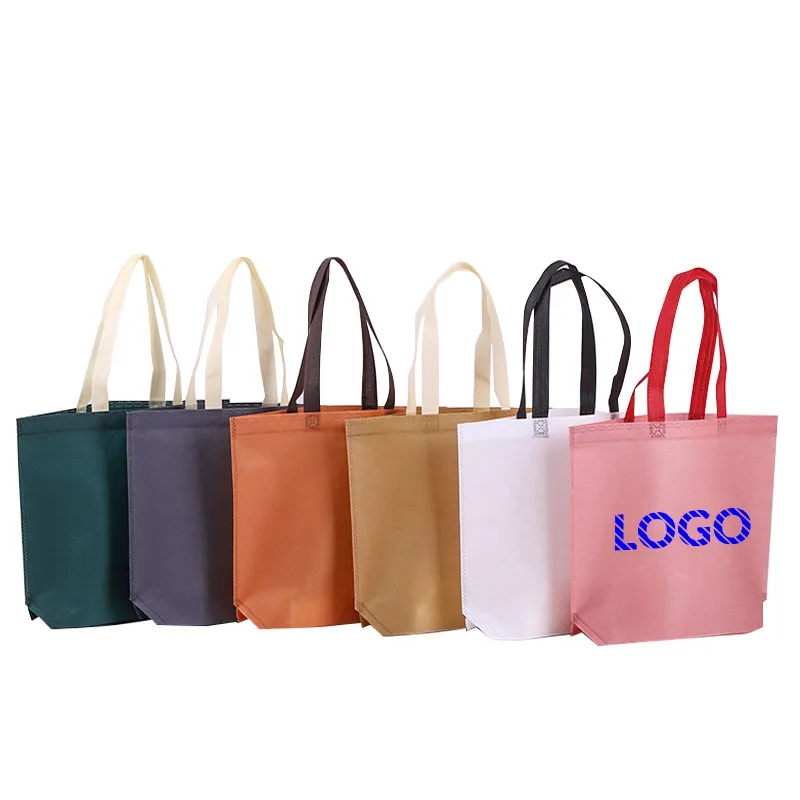 Flat-Bottomed Non-Woven Tote Bag, 12 x 14" - Eco-Friendly