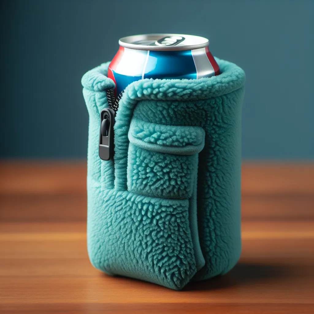 Novelty Jacket-Style 12 oz Insulated Beer & Soda Can Cooler