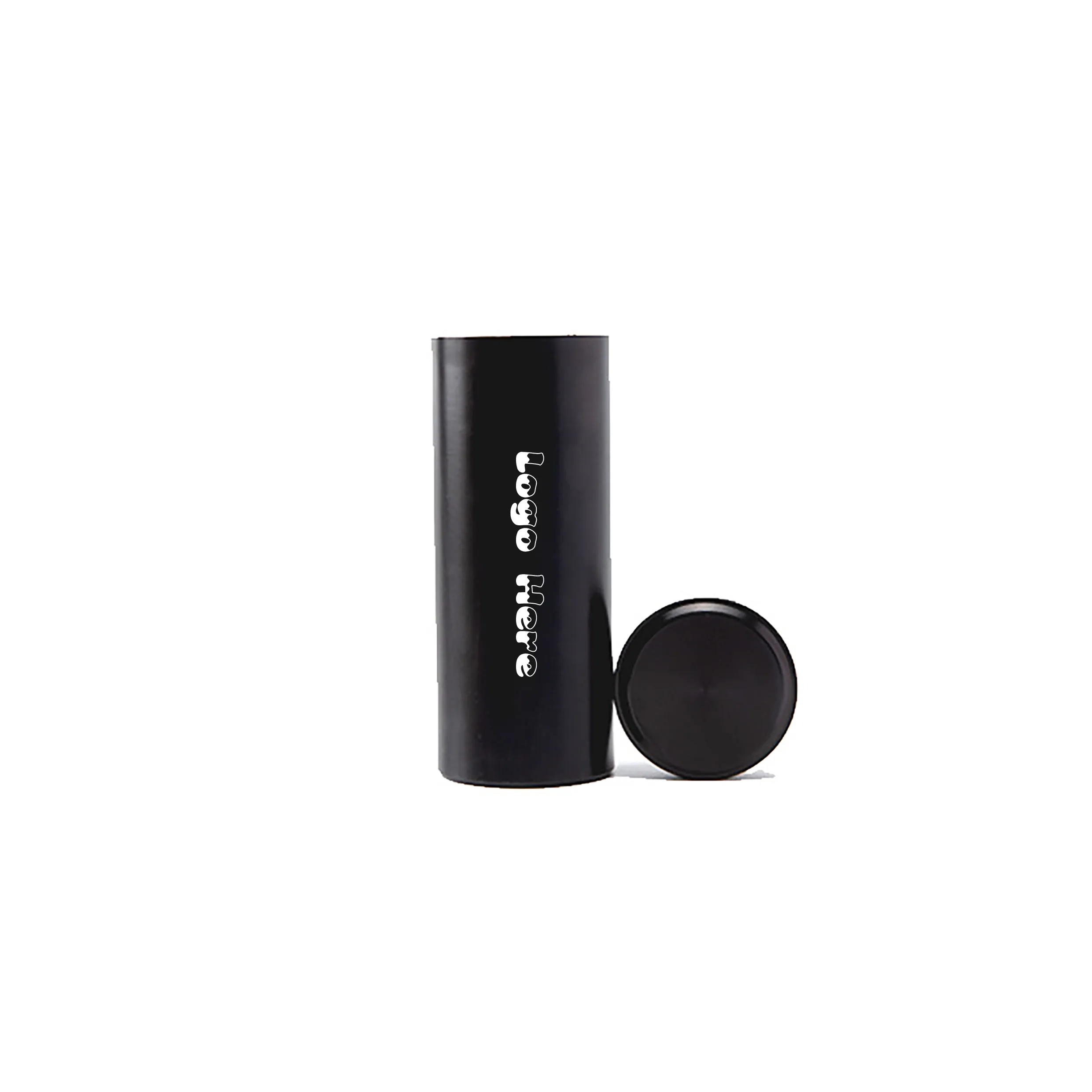 Stylish Tall Aluminum Alloy Tea Canister Tin Can