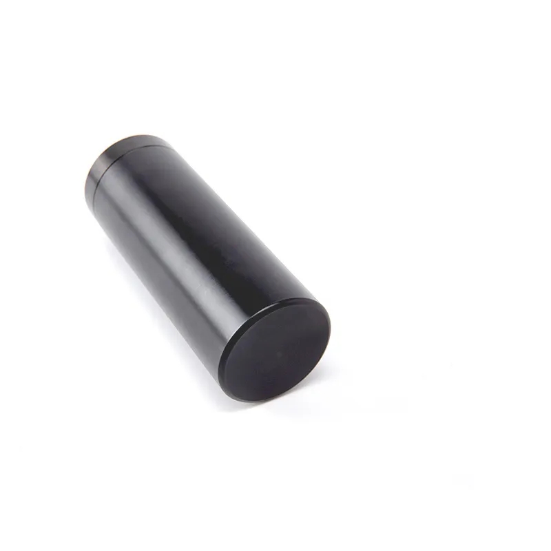 Stylish Tall Aluminum Alloy Tea Canister Tin Can