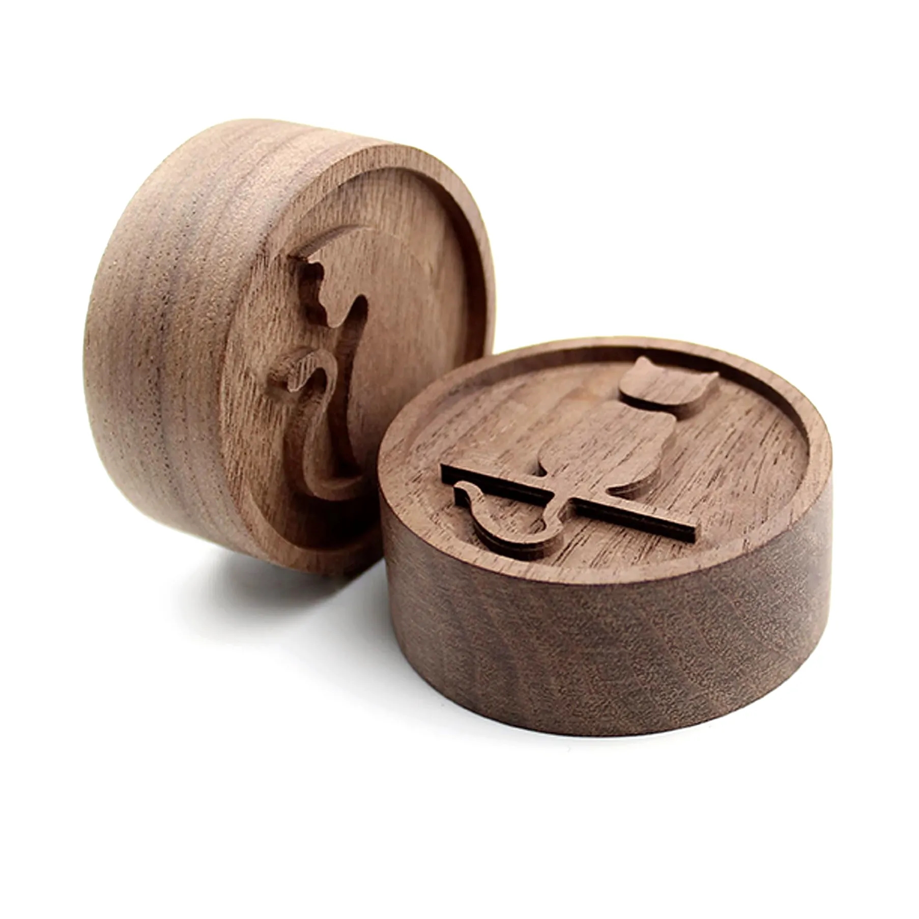 Round Wooden Aromatherapy Car Home Office Diffuser