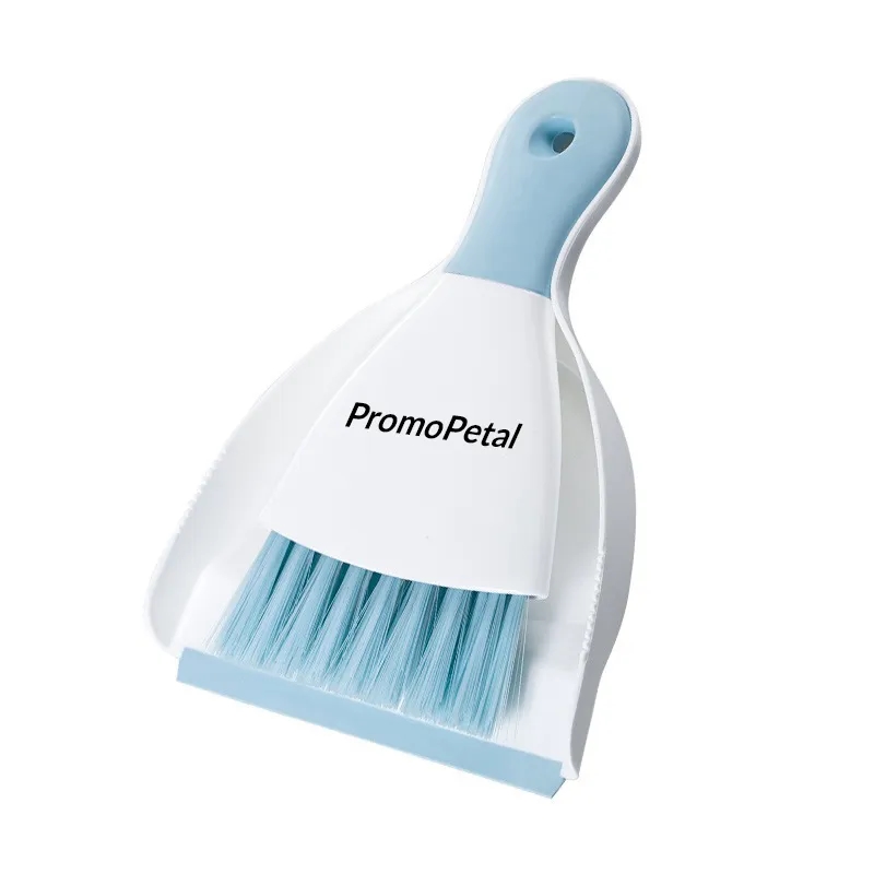 Mini Broom and Dustpan Set, Plastic Desktop Cleaning Brush