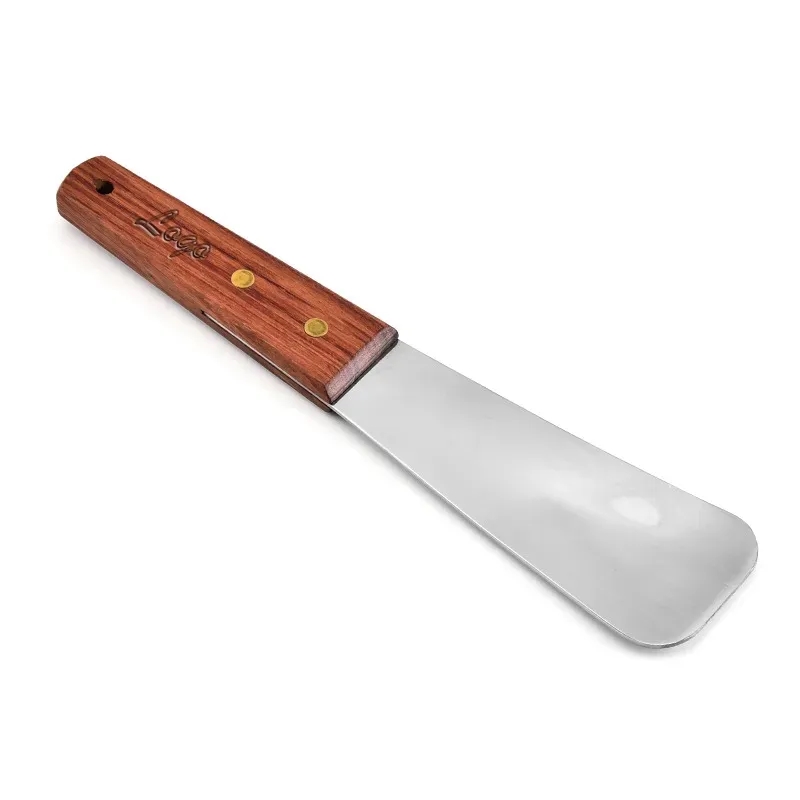 Self-Defrosting Wood Handle Stainless Steel Ice Cream Scoop