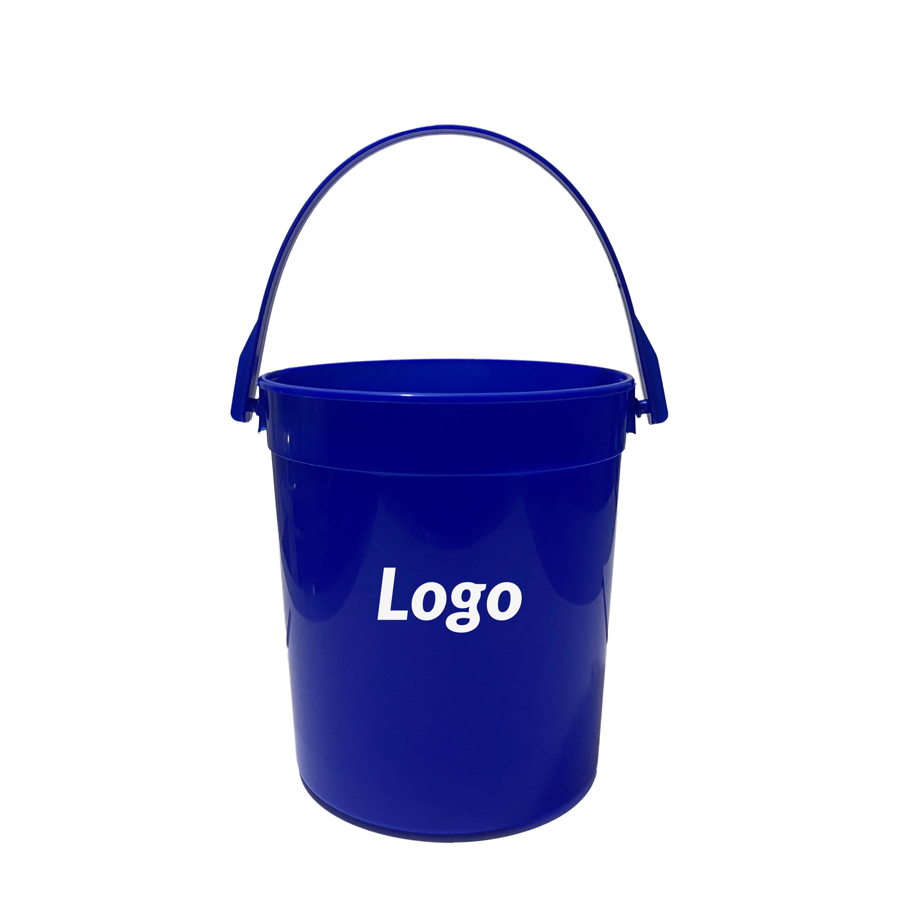 32oz Reusable Plastic Cocktail Bucket w/ Handle for Drinks