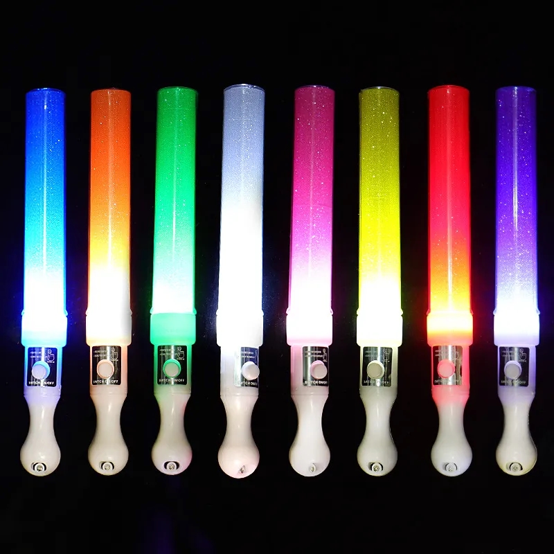 Multicolor Flashing LED Glow Stick for Concerts and Events