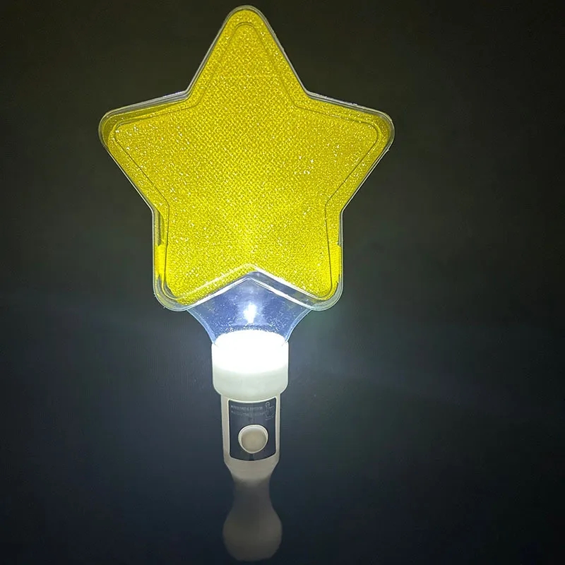 LED Flashing Star Glow Stick for Concerts and Events