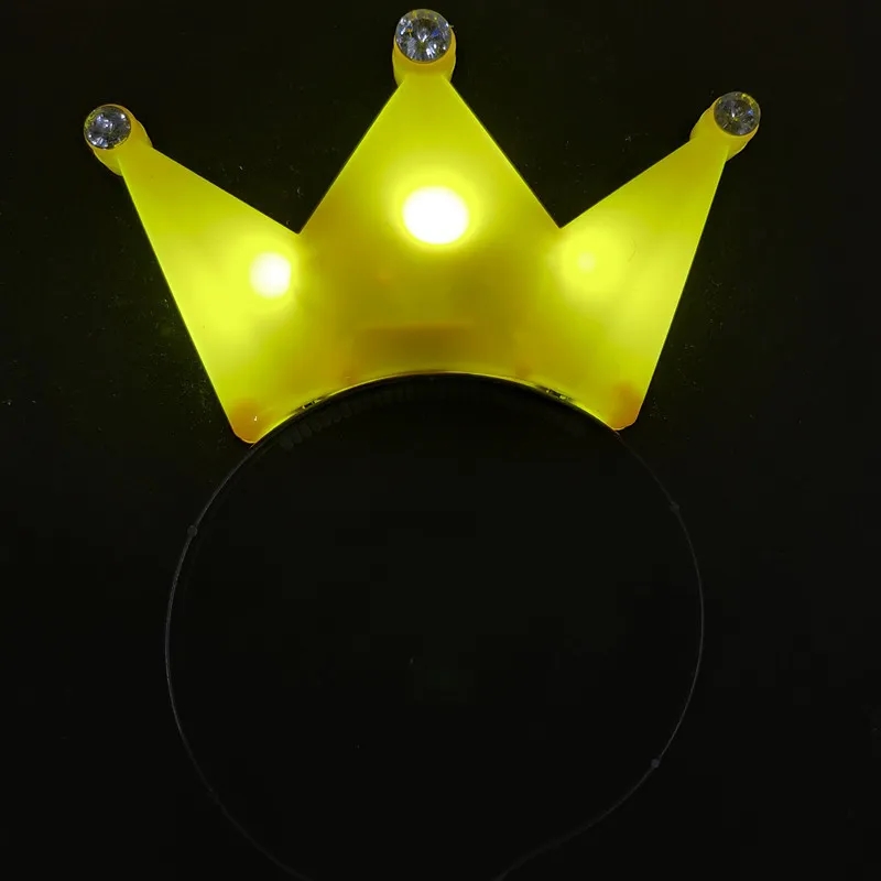 LED Flashing Crown Headband for Parties and Events
