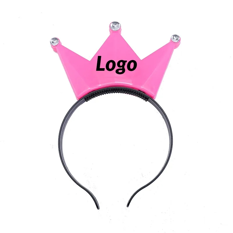 LED Flashing Crown Headband for Parties and Events