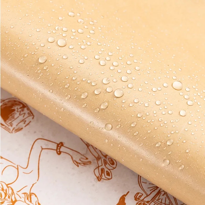 12x12" Greaseproof Burger Wrapping Paper Sheet Basket Liner