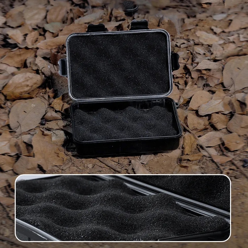 Durable Outdoor Storage Box w/ Foam Lining - Secure Latch