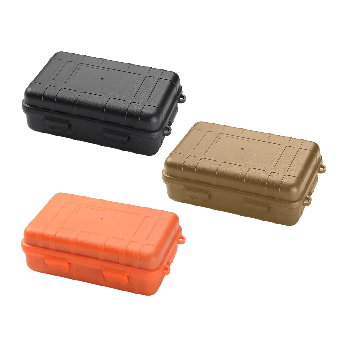 Durable Outdoor Storage Box w/ Foam Lining - Secure Latch