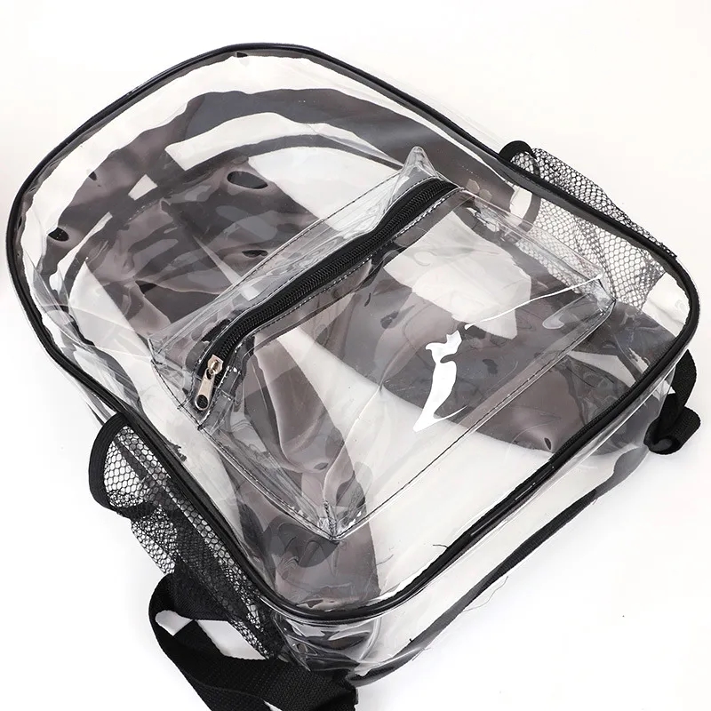 Clear PVC Durable Large Capacity Student Backpack