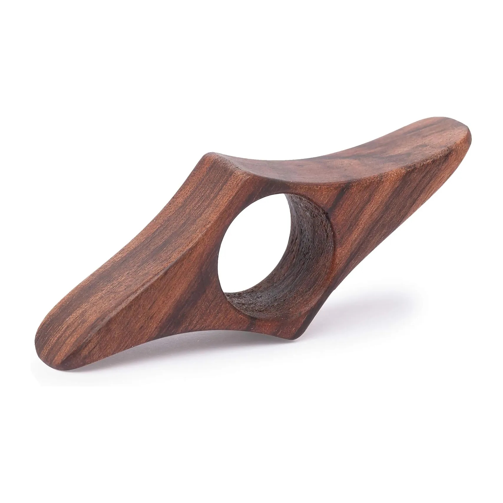 22mm Wood Single-Hand Book Holder Reading Ring Bookmark
