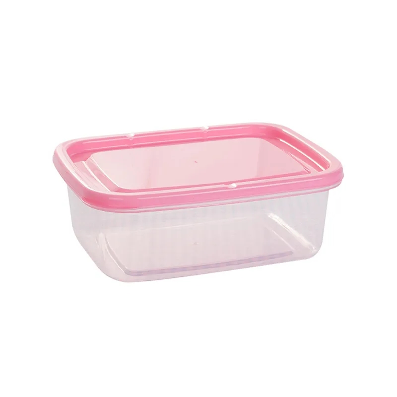 20oz Rectangular Plastic Food Storage Container Microwavable