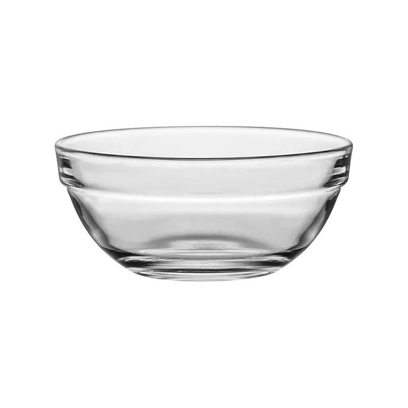 145ml Round Stackable Glass Salad Sauce Dishes Dipping Bowl
