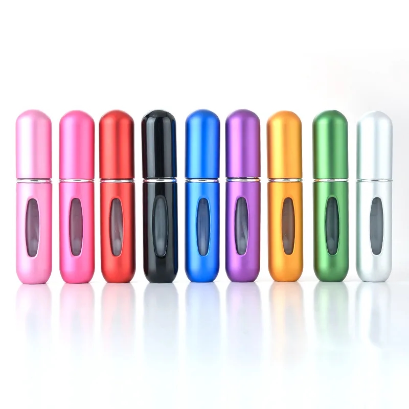 5ml Refillable Aluminum Perfume Spray Bottle