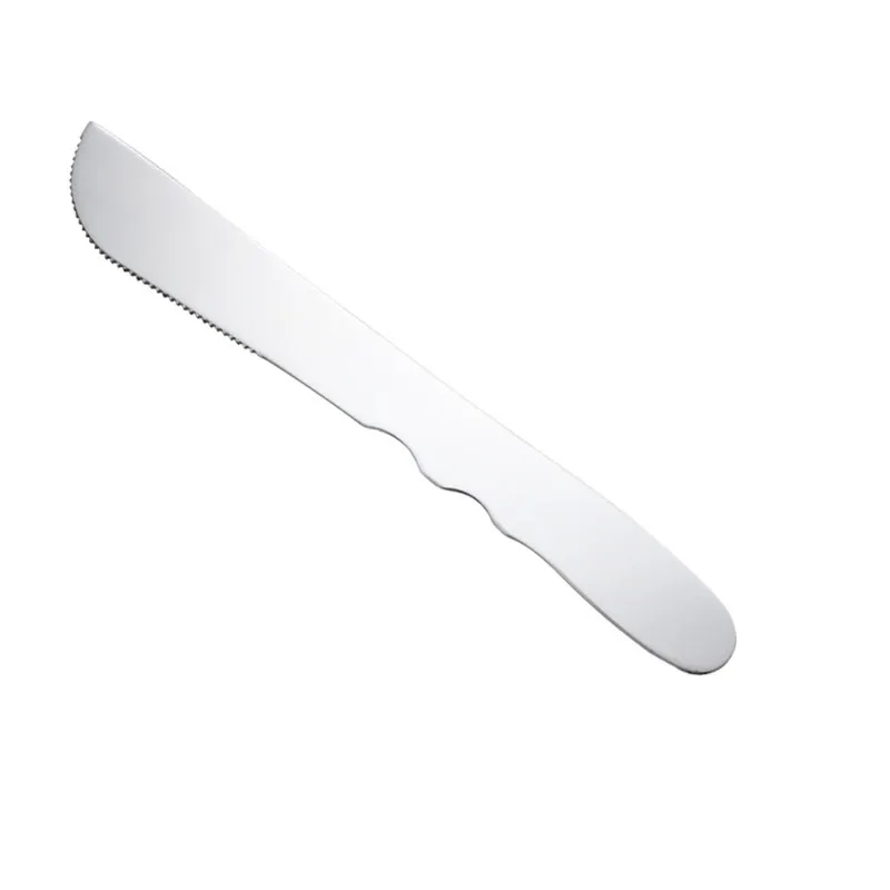8" Stainless Steel Bread Knife Cake Server Ergonomic Handle