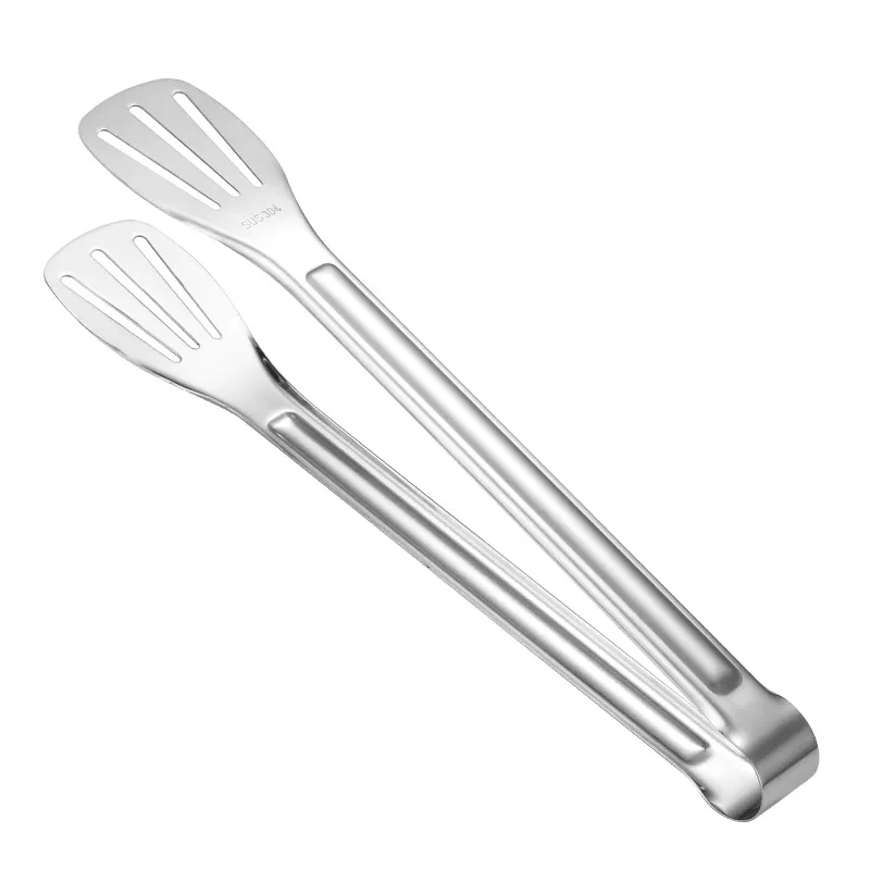 Stainless Steel Multi-Use Steak Pasta BBQ Food Tong Clamp