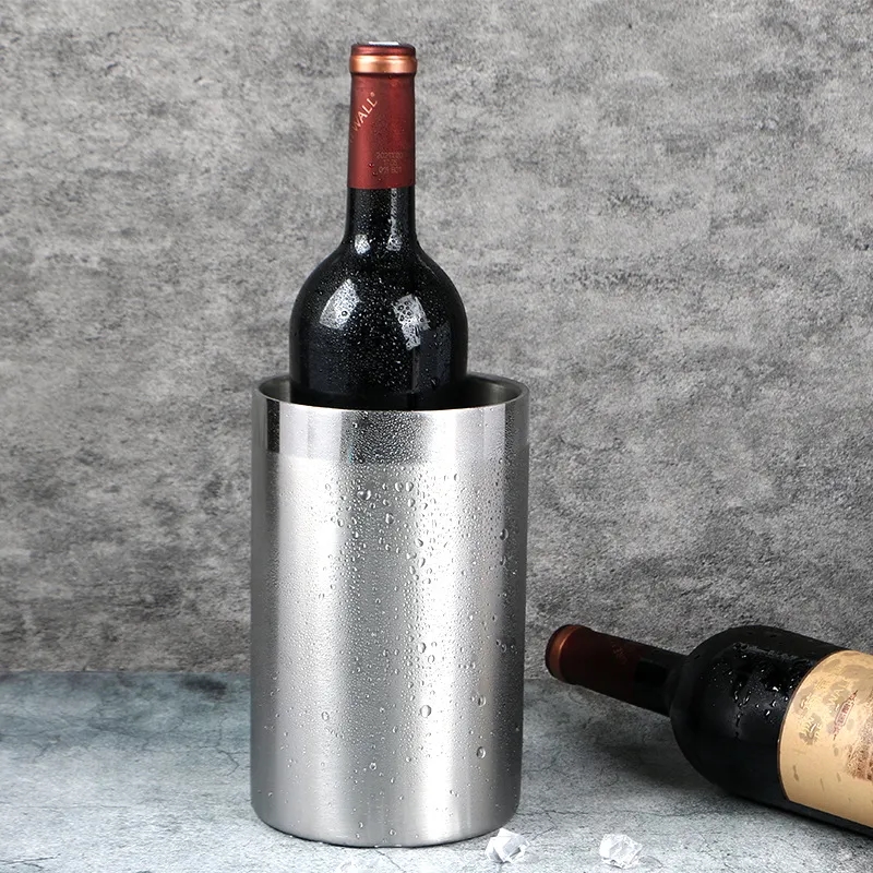 Stainless Steel Double Wall Wine Cooler Chiller