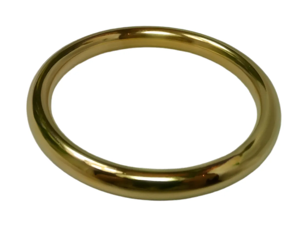 Plain Minimalist Solid Stainless Steel Bangle Bracelet