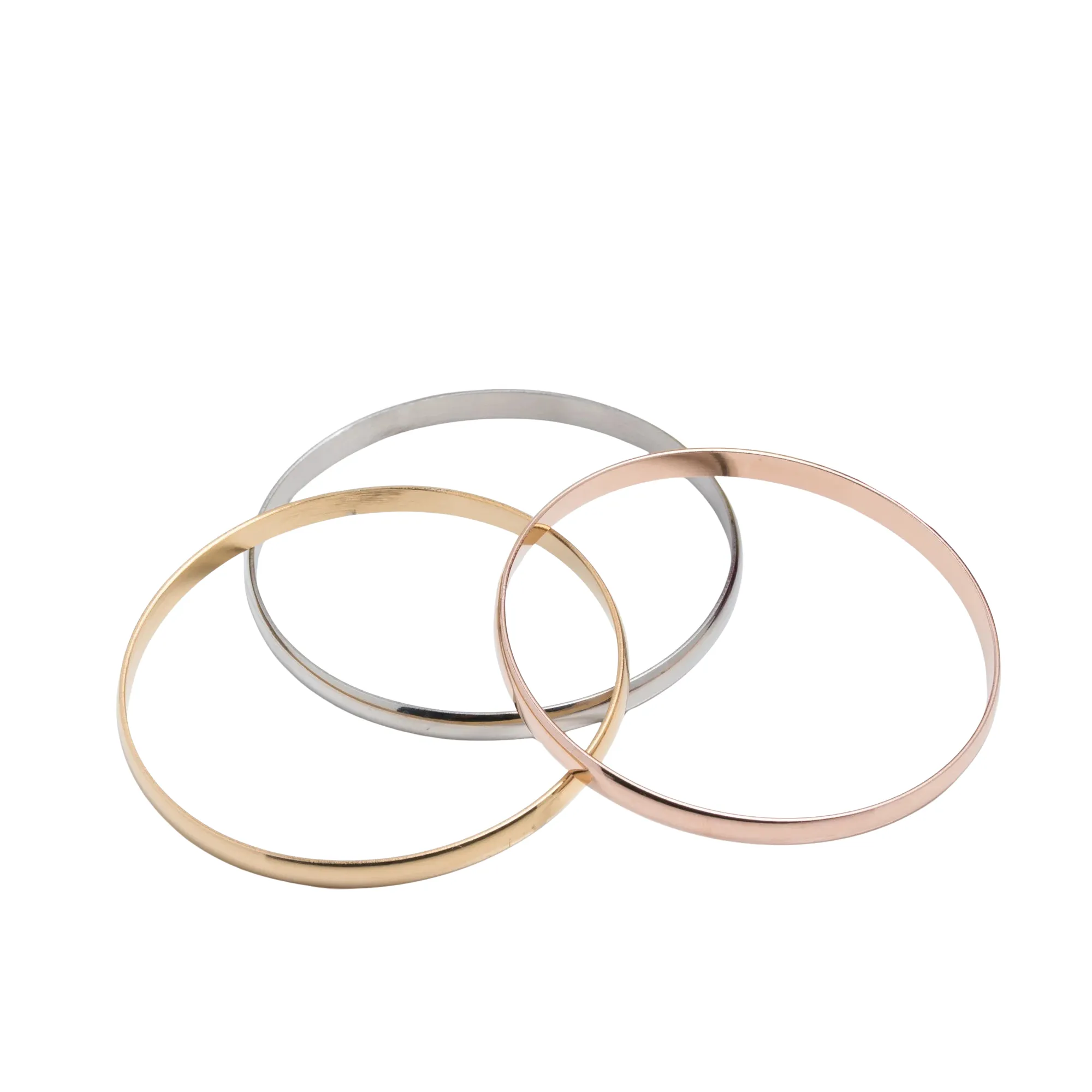 Minimalist Stainless Steel Bangle Bracelet