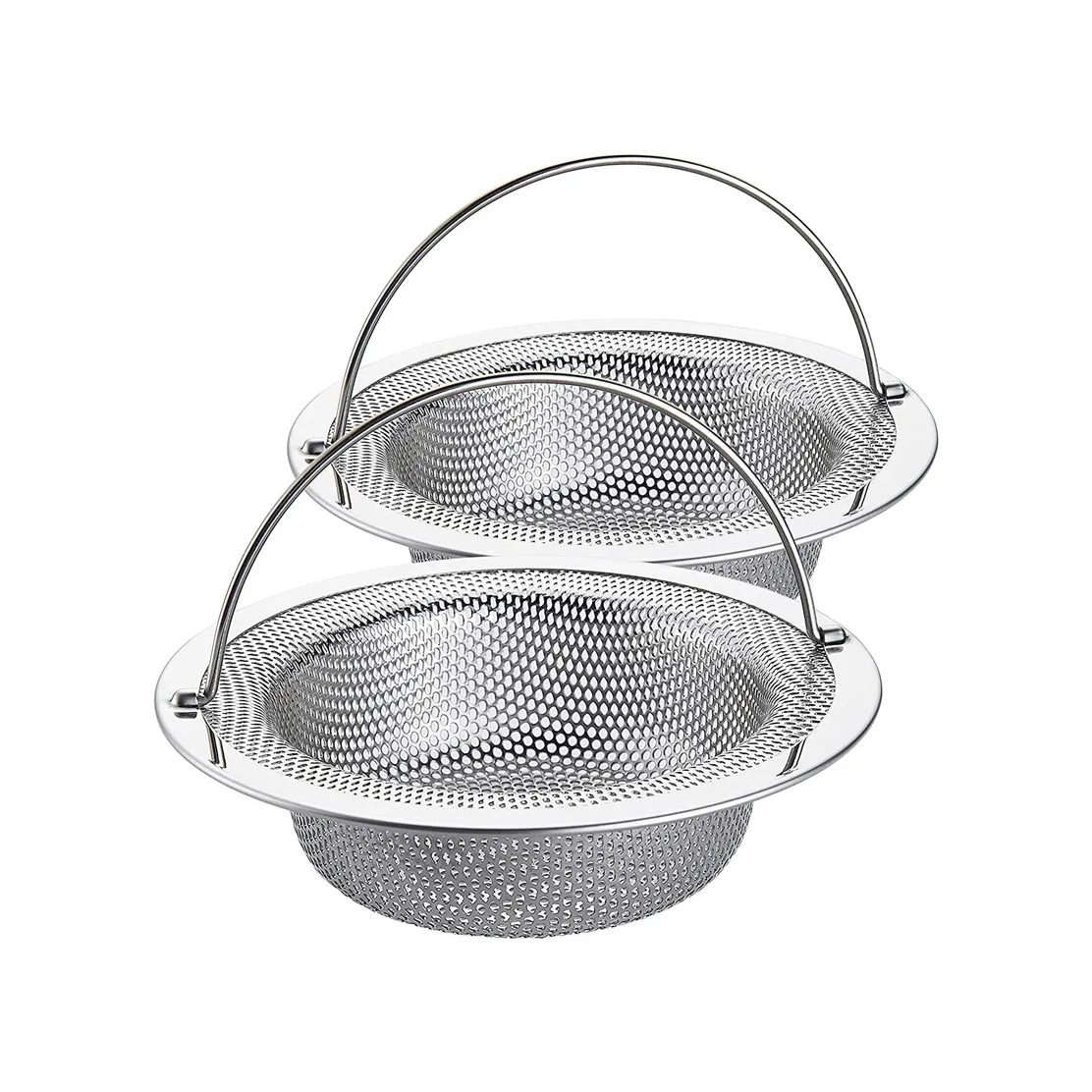 Stainless Steel Drain Strainer Basket for Kitchen Sinks