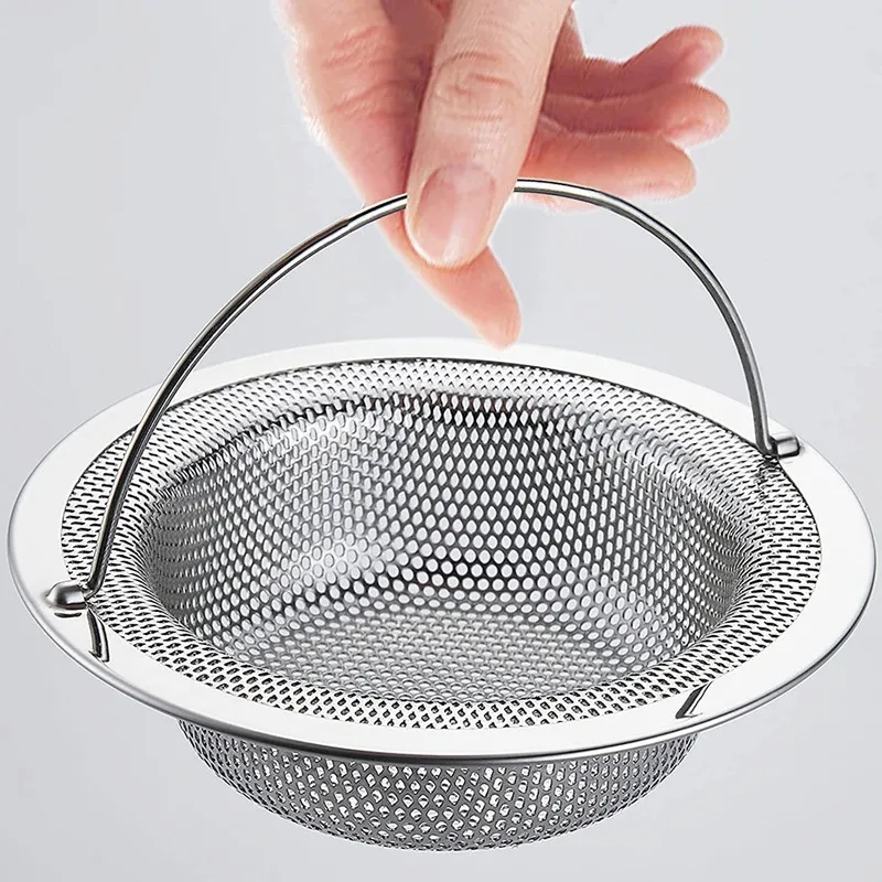 Stainless Steel Drain Strainer Basket for Kitchen Sinks