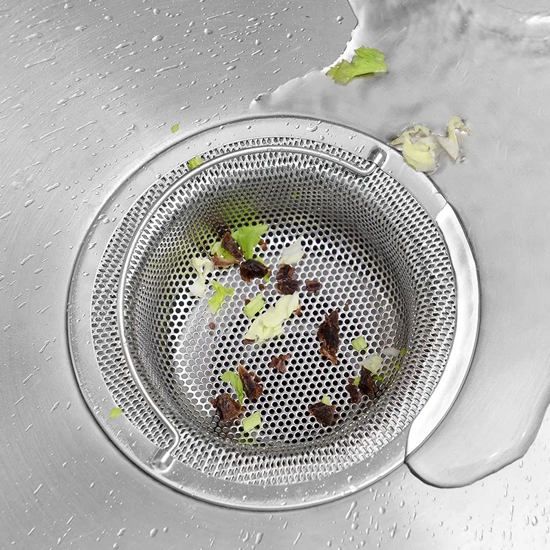 Stainless Steel Drain Strainer Basket for Kitchen Sinks