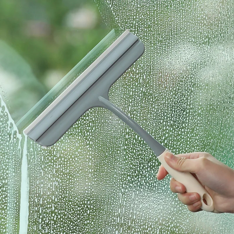 Modern Window Squeegee with Comfort Grip Handle